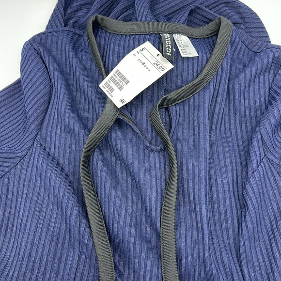 NWT H&M Divided Navy Blue Dress | Size: 8 - Picture 5 of 6